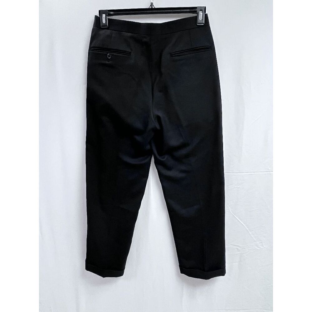 Roz & Ali Womens Pleated Front High rise Trouser Dress Pants Black Size 2x - Picture 4 of 10